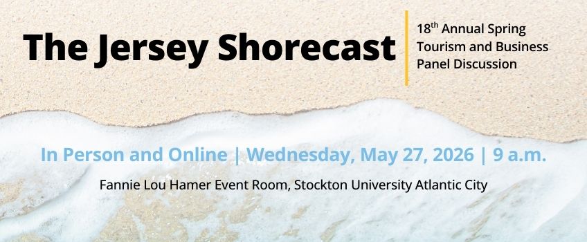 Event Banner 18th Annual Jersey Shorecast In Person and Online Wednesday, May 27, 2026 at 9am