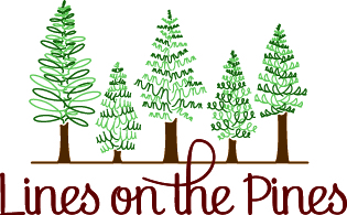 Lines on the Pines logo for 2025