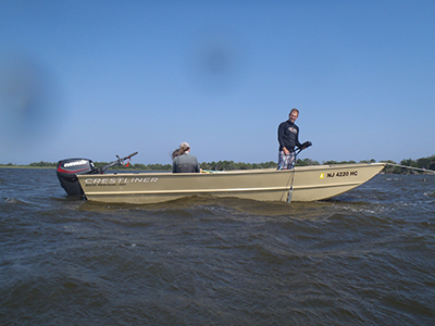 Stockton University School of Natural Sciences and Mathematics Research Vessel The Petrel