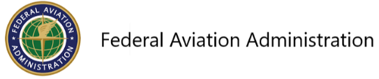 FAA logo and label