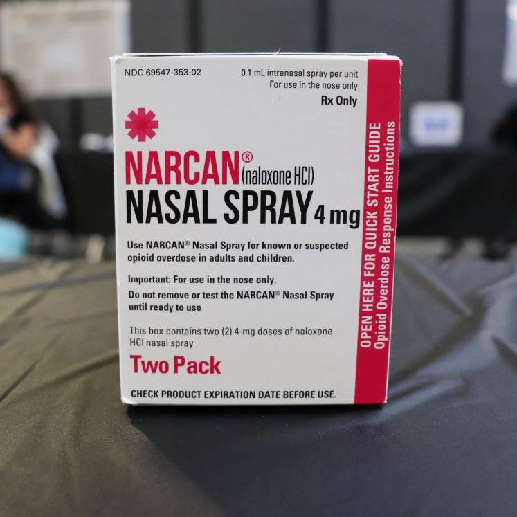 On top of creating the pop-up museum, students applied their knowledge to real-world solutions, such as becoming certified in Narcan training. 