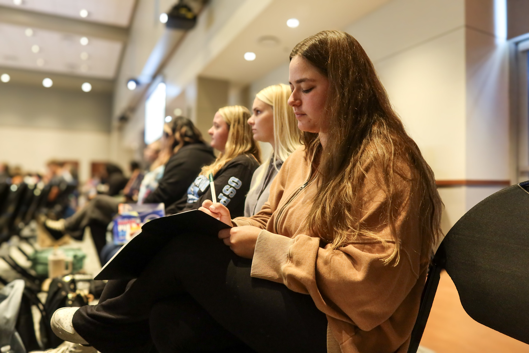 Students at the Constitution Day levture