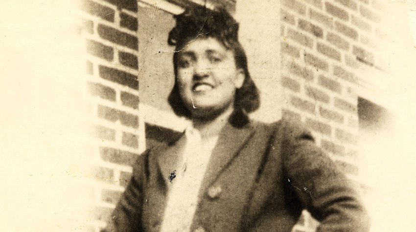 One of the only known photos of Henrietta Lacks