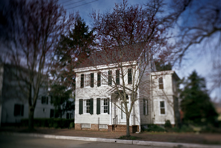 A house that previously housed individuals escaping enslavement.