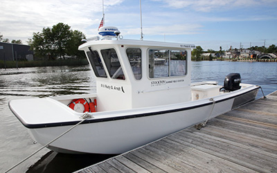 Arndt boat at the dock