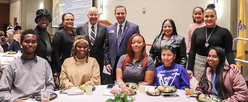 Stockton students, faculty and staff came together to celebrate the positive impact of Stockton community members at the 38th annual Student, Faculty and Staff Dinner on Nov. 17.