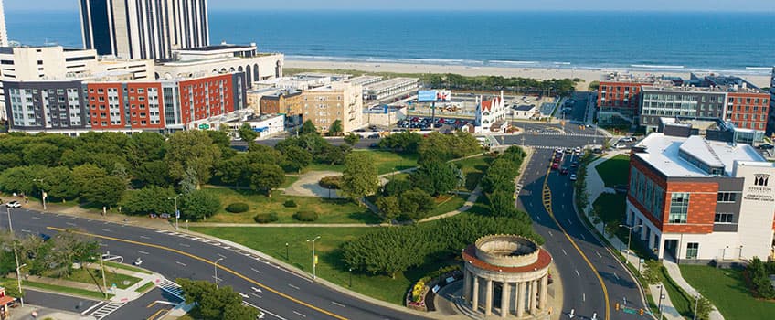 Aerial of Atlantic City