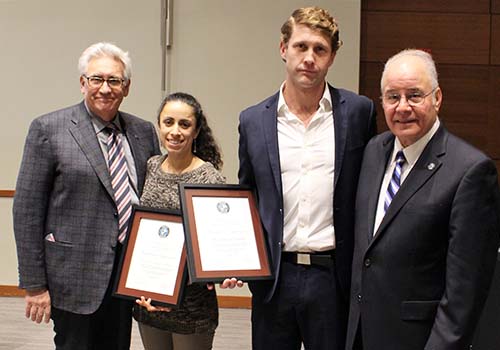 board meeting volleyball athletes