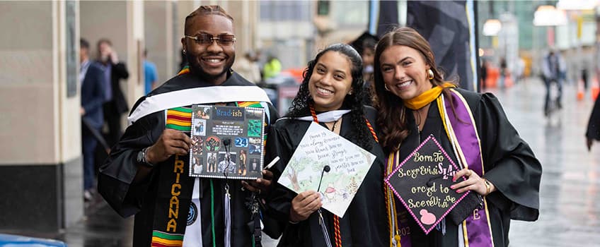 Stockton University held two ceremonies on May 10 at Jim Whelan Boardwalk Hall in Atlantic City for 2,000 graduates who received bachelor’s degrees.
