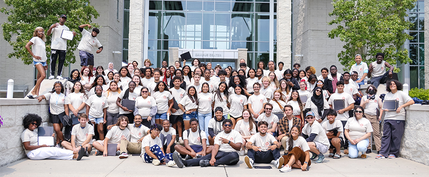 Around 80 students graduated from the Educational Opportunity Fund's 2023 Summer Academy on the Galloway campus.