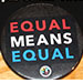 equal means equal