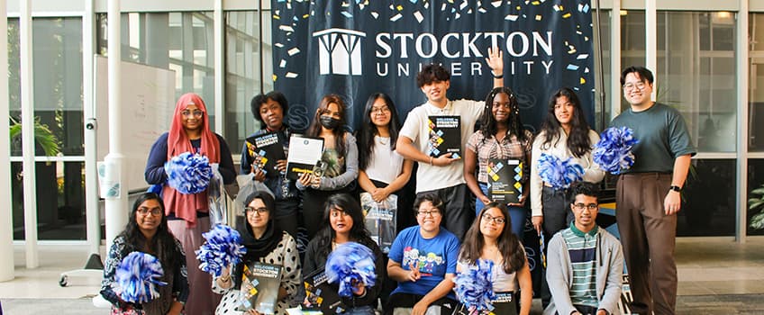 Instant Decision Day with the GOALS/GEAR UP program gives high school students acceptance letters prior to them beginning their senior year. Photo by Loukaia Taylor.