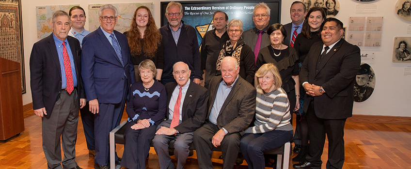 holocaust rescuers exhibition group feaured