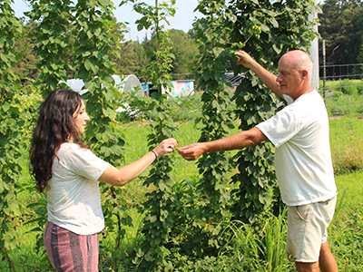 jeanine cava on farm