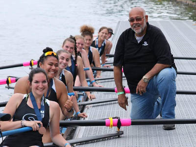 john bancheri and women's rowing