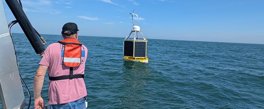 Long-Term Ecosystem Observatory PowerBuoy deployed