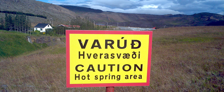 hot springs in iceland