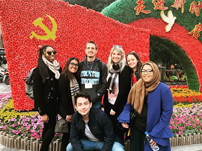 Students exploring China