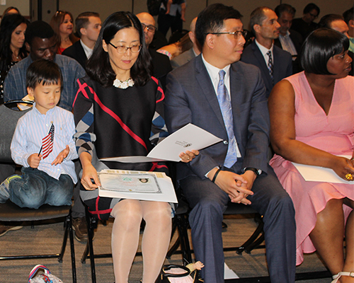 naturalization ceremony