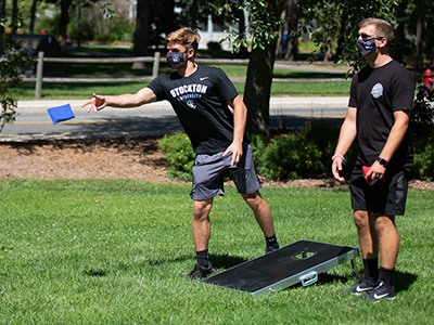 outdoors cornhole