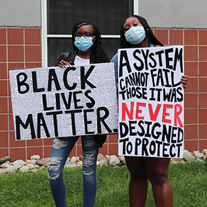 student march signs