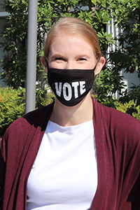 claire abernathy vote mask