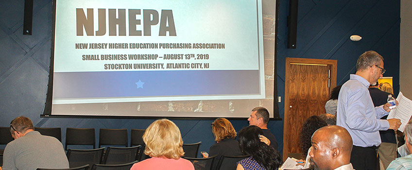 NJHEPA workshop attendees