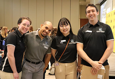 PT Students and Health Career Fair