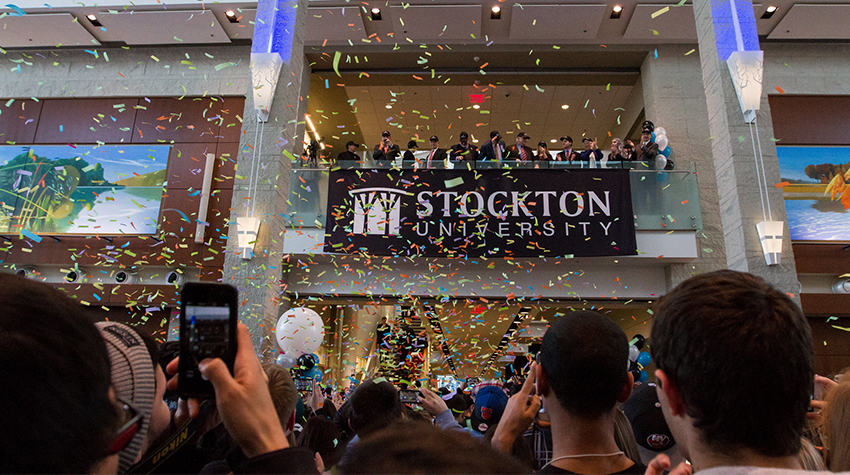 Stockton became a university on Feb. 18, 2015.