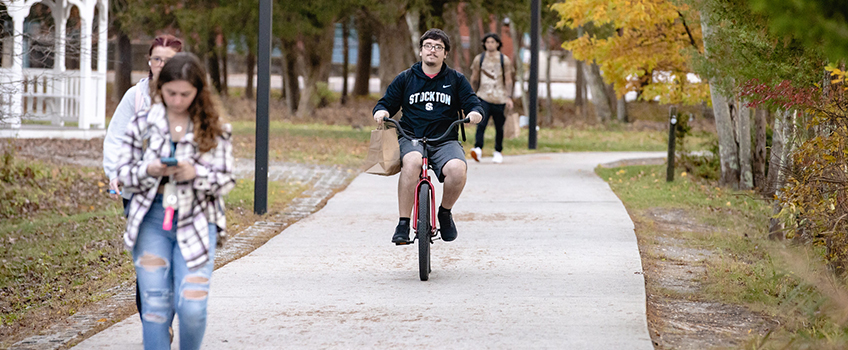 biking