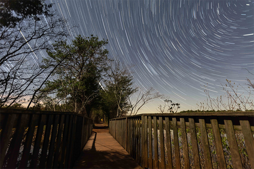 star trail