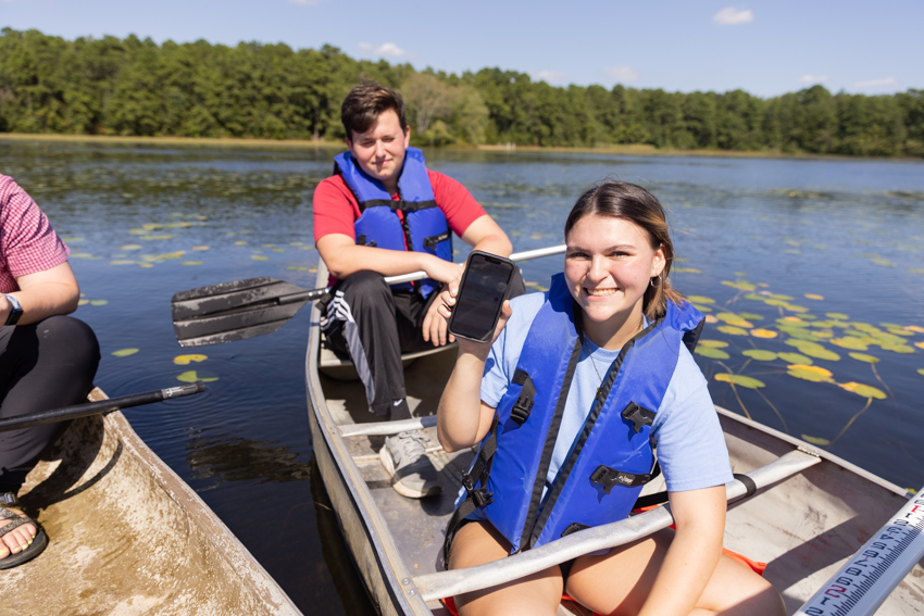 Exploring Lake Fred class