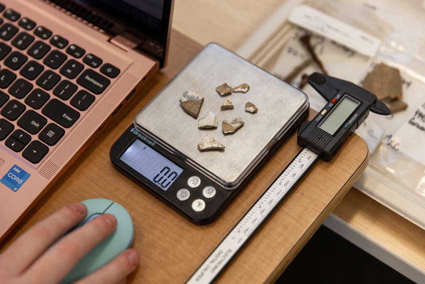 weighing