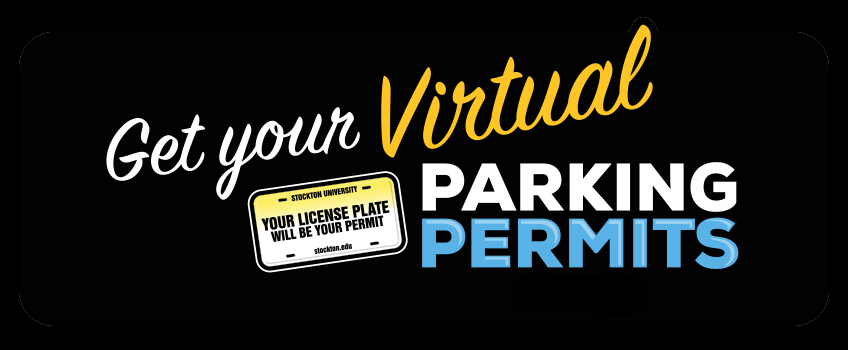 Register your vehicle by start of classes to park at Stockton