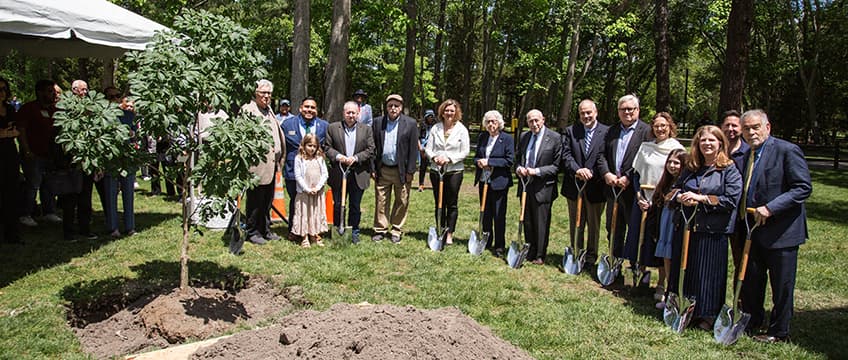 gail rosenthal tree planting