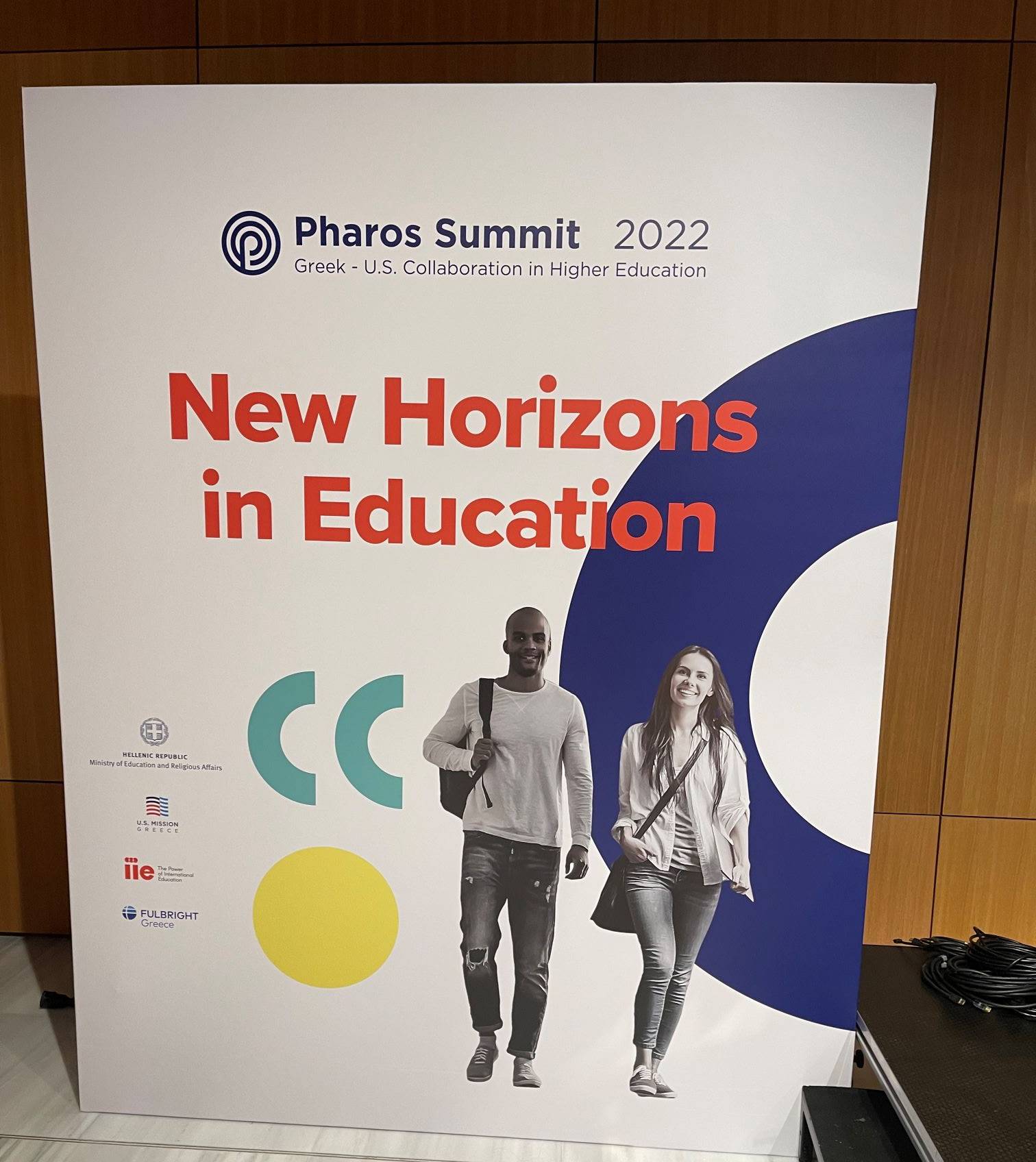 The goal of the Pharos Summit 2022 was to forge connections and foster collaborations between U.S. and Greek institutions to expand study abroad opportunities for students in both countries.