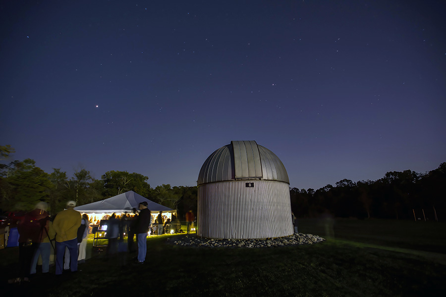 telescope unveiling