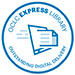 The Express Library digital badge presented by the Online Computer Library Center
