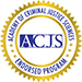 Academy of Criminal Justice Sciences endorsement badge