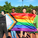 Rainbow Flag Raised for LGBTQ+ History Month