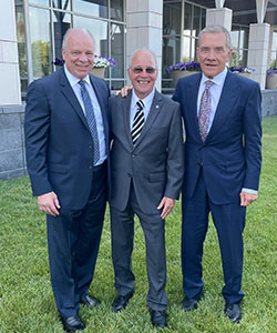 Harvey Kesselman with Stephen Sweeney and William Gormley