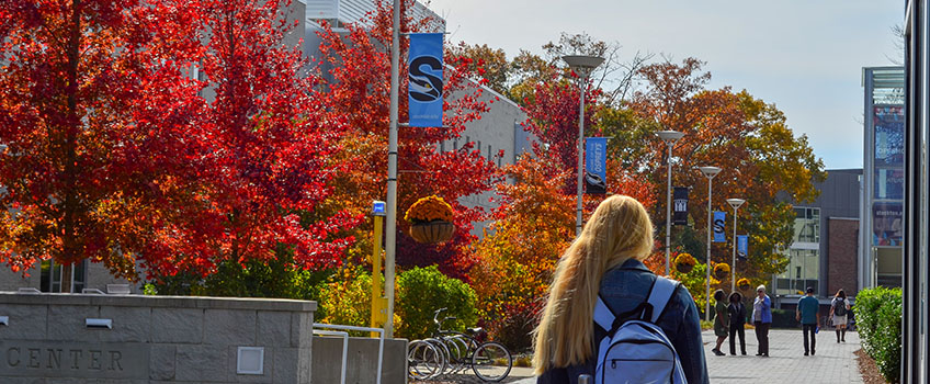 Fall campus photo