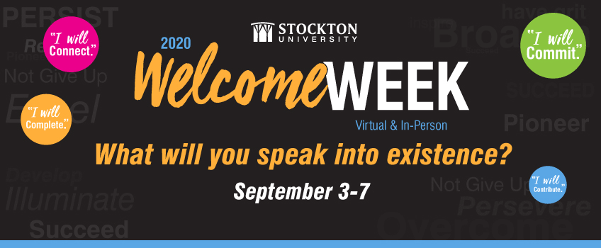 Welcome Week graphic