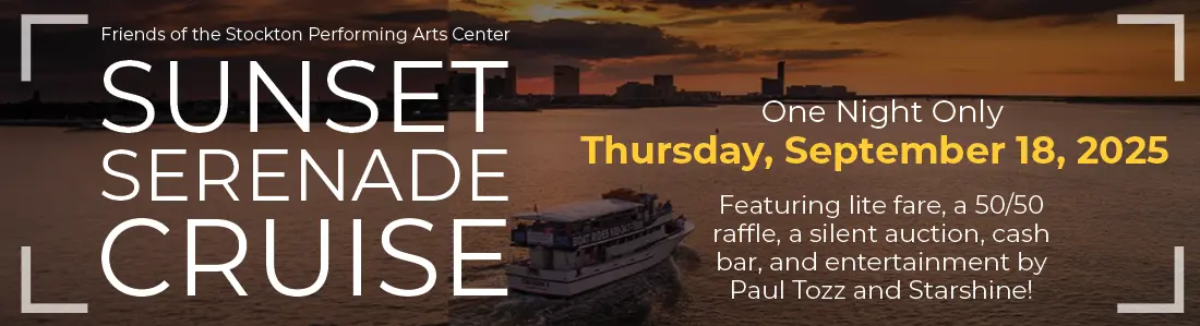 Sunset cruise advertiseemnt