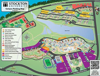 Stockton University - Galloway campus map