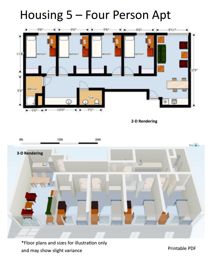 Housing Options Residential Life Stockton University