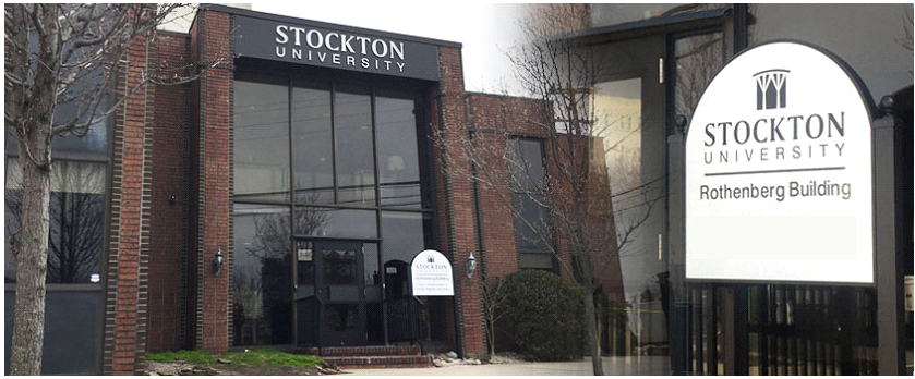 The Stockton-Rothenberg Building entrance