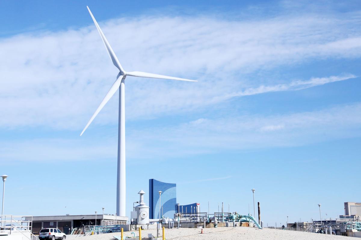 Image of wind turbine at Jersey-Atlantic Wind Farm
