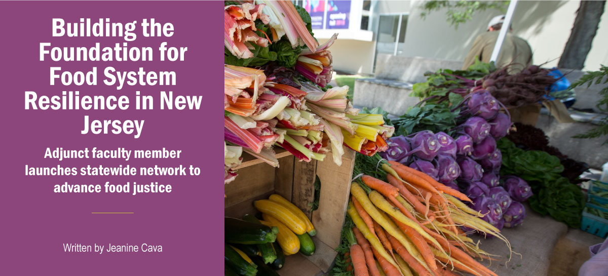 Building the foundation for food system resilience in New Jersey