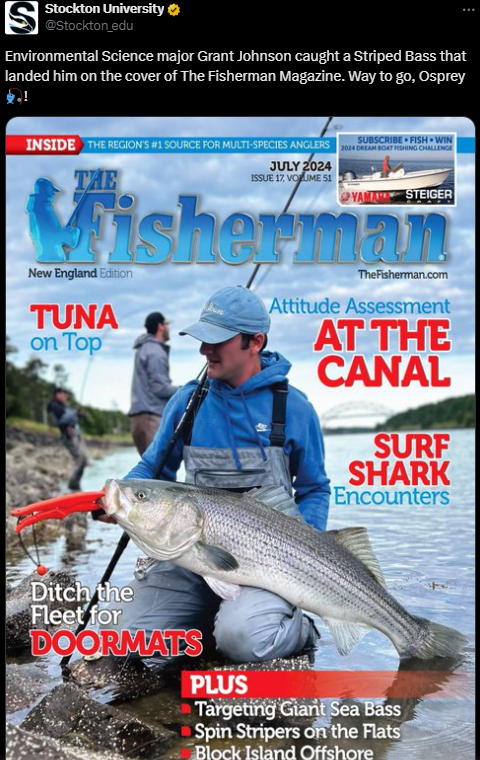 Grant Johnson cover of the InFisherman magazine